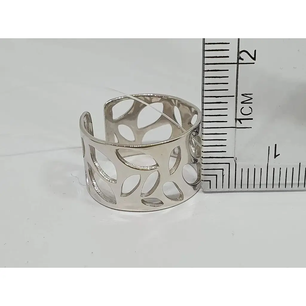 Серебряное незамкнутое кольцо Qvaliz. 90101320ГЛЯН 18 - фото 5