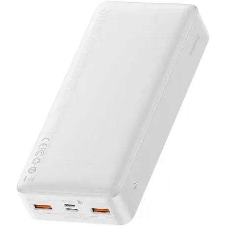Внешний аккумулятор Baseus Bipow 20000mAh (PPBD20K) белый - фото 2