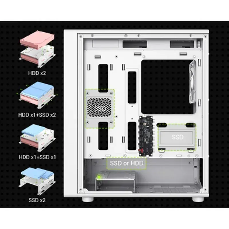 Корпус для ПК Gamemax AERIS 330 MW - фото 10