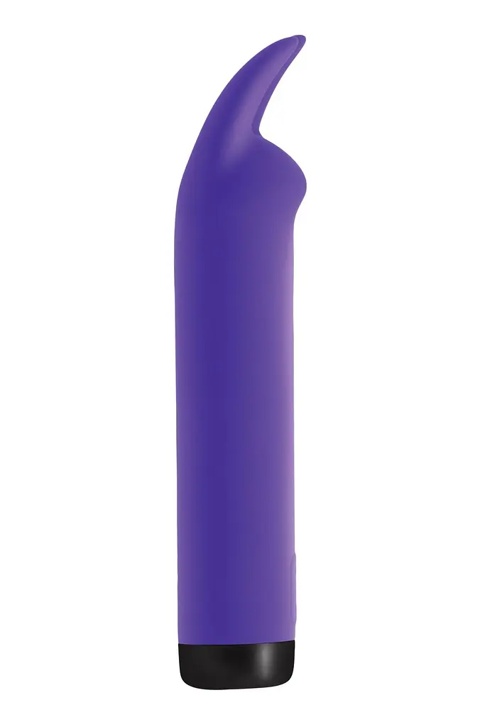 Вібратор S Pleasures Bullets Amethyst, фіолетовий, з двома відростками, 10 режимів, діаметр 2,8 см - фото 2