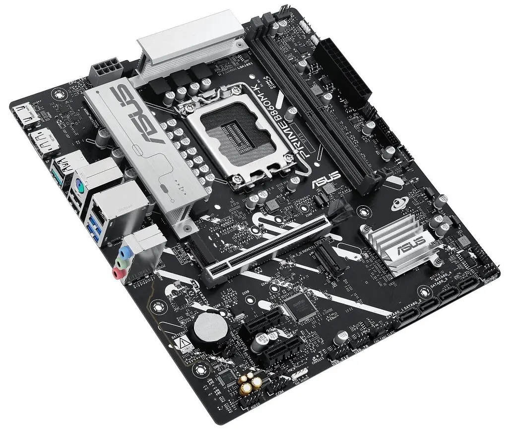Материнська плата ASUS PRIME B860M-K (PRIME B860M-K) (Socket 1851, Intel B860, Micro-ATX) - фото 2