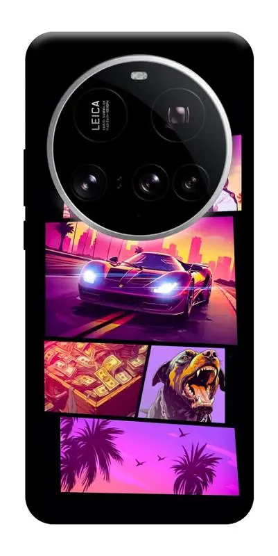 TPU чохол Demsky GTA vibes для Xiaomi 15 Ultra