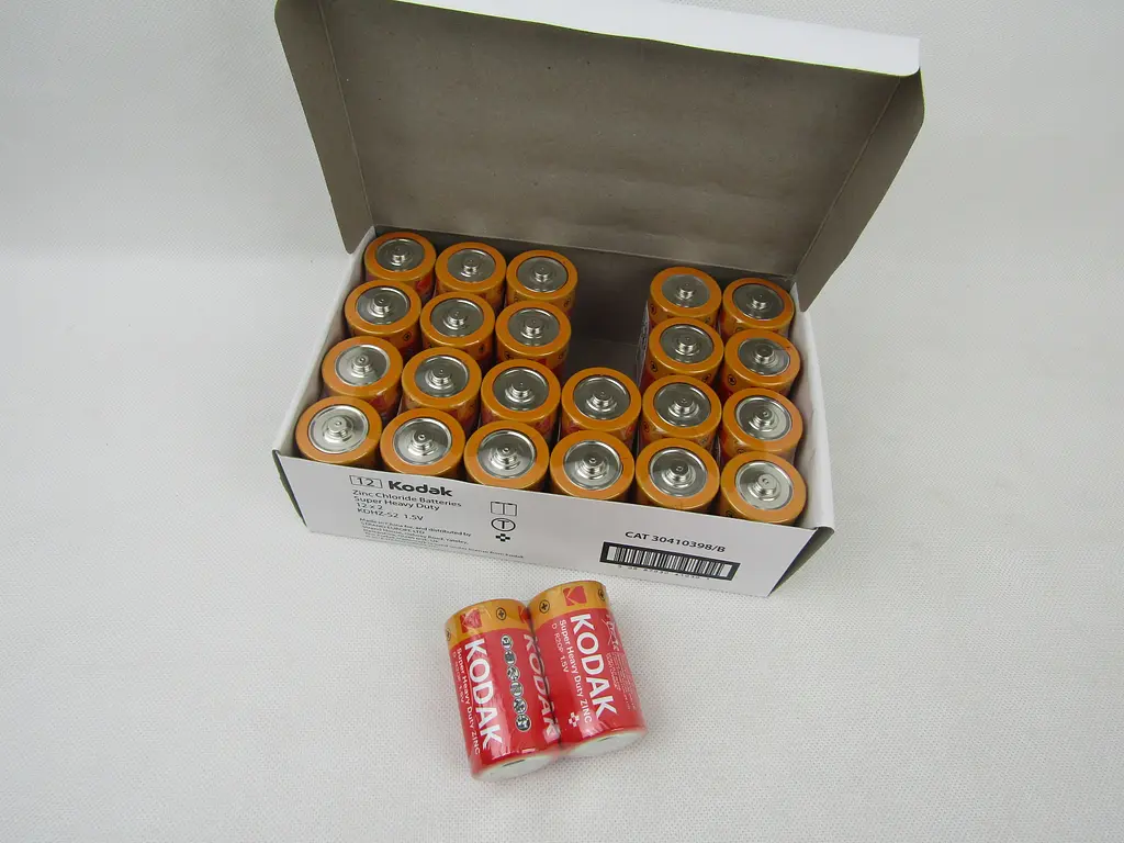 Батарейки Kodak R20 D велика бочка (1 шт)