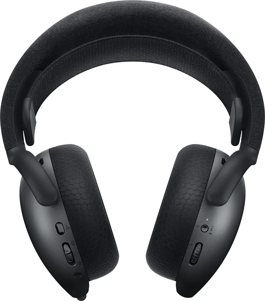 Гарнітура ігрова Dell Alienware Tri-Mode Wireless Gaming Headset - AW725H, чорний - фото 2