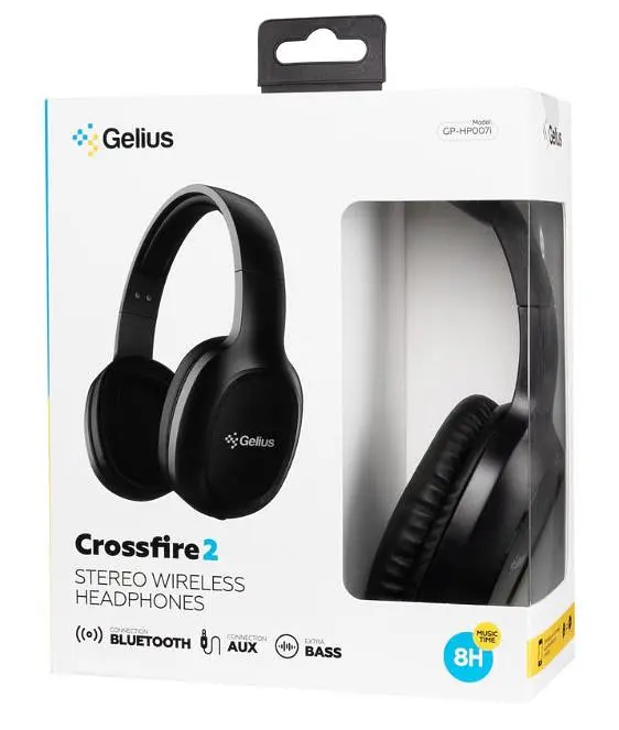 Наушники Gelius Crossfire 2 GP HP-007i Black - фото 13