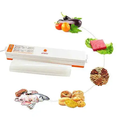 Вакууматор для продуктів Freshpack Pro для тривалого зберігання, з пакетами HQ-1 - фото 5