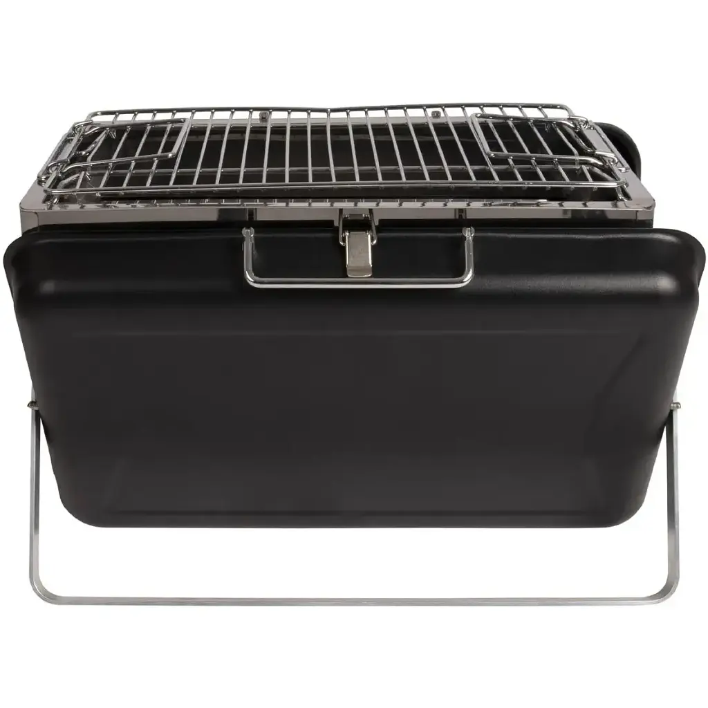 Гриль угольный чемодан Bo-Camp Irvin Black/Silver (8108380) - фото 6