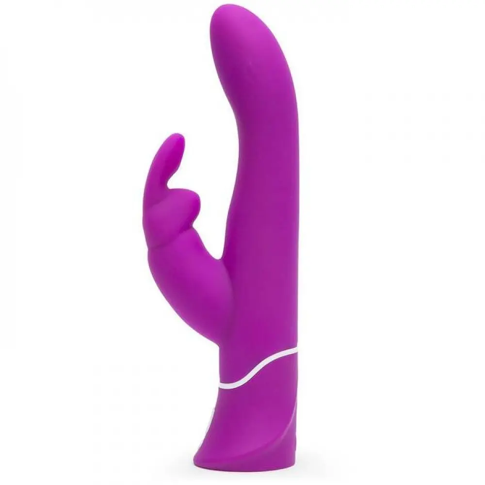 Вибратор Happy Rabbit Curve Rabbit Перезаряжаемый кролик, 25.4х3.8 см фиолетовый - фото 2