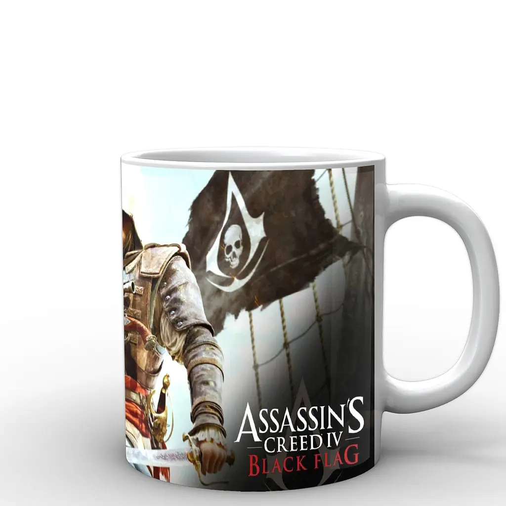Кружка GeekLand Assassins Creed постер AC.02.29 330 мл белая - фото 2