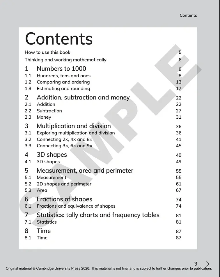 Cambridge Primary Mathematics 3. Workbook with Digital Access (1 Year) - Черрі Мозлі - фото 2