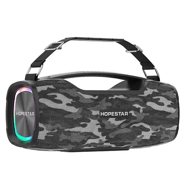 Портативна Bluetooth-колонка Hopestar A6X Camouflage Gray