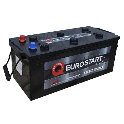 Акумулятор автомобільний EUROSTART Truck 190Ah бічна (+/-) (1250EN) (690017125) - фото 2
