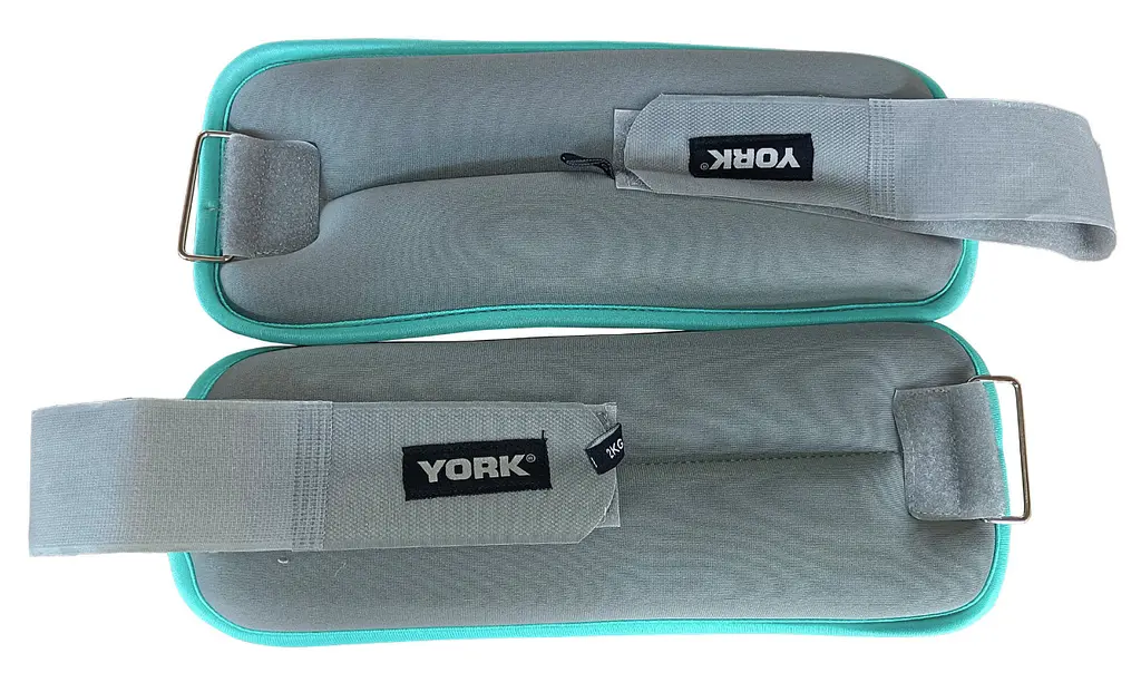Обважнювачі York Fitness Soft для рук і ніг 2х2кг сірий - фото 2
