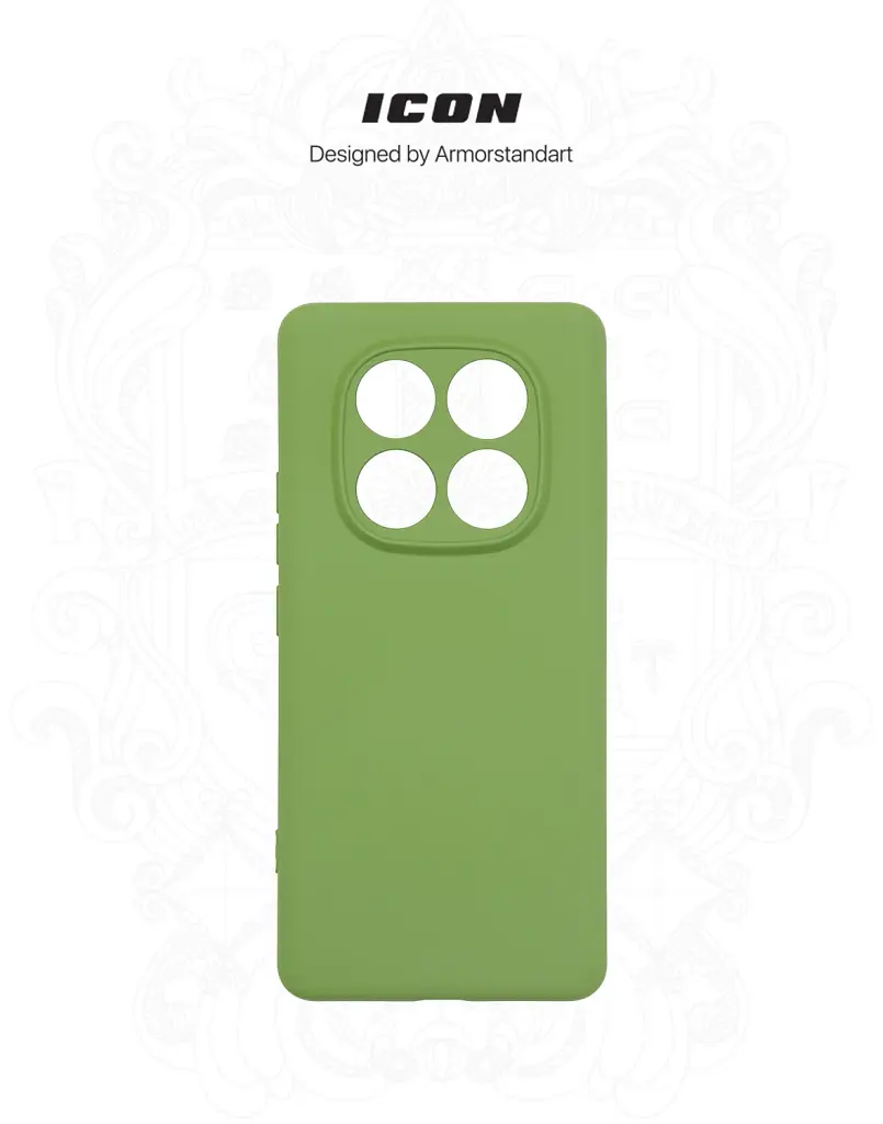 Чохол ArmorStandart ICON для Xiaomi Redmi Note 14 Pro 4G Camera cover Green - фото 3