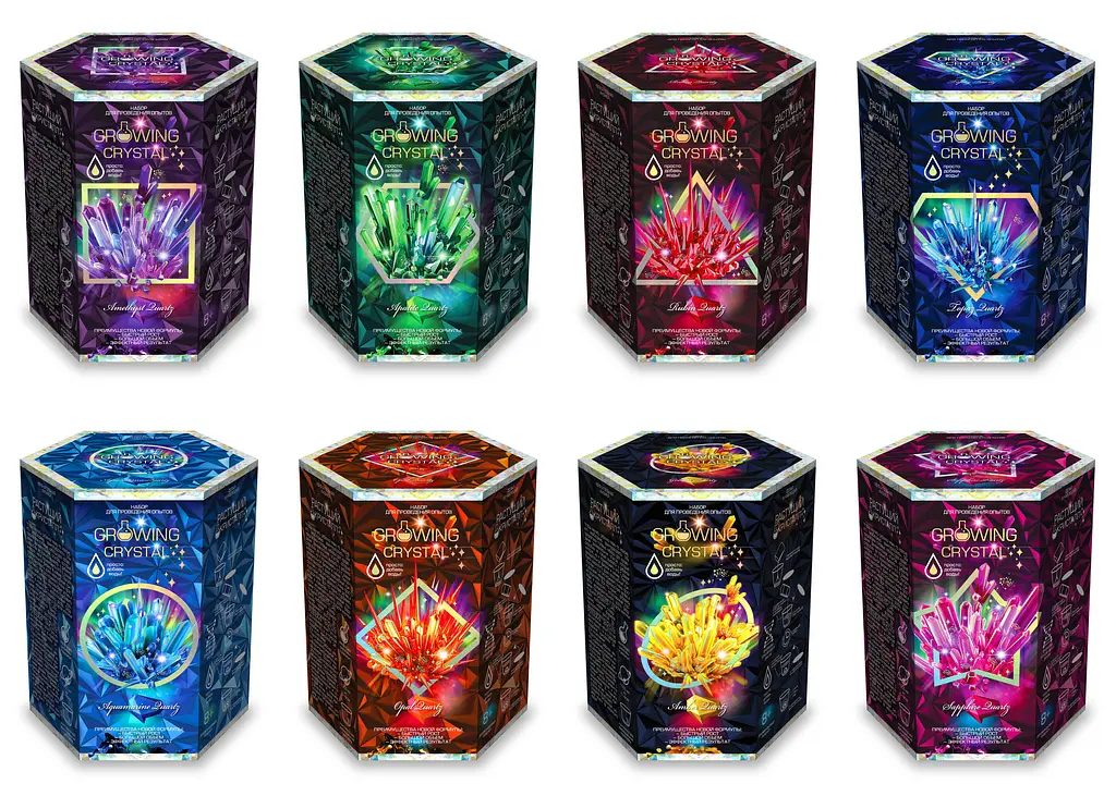 Набор для опытов Growing Crystal, русский, Danko Toys - фото 9