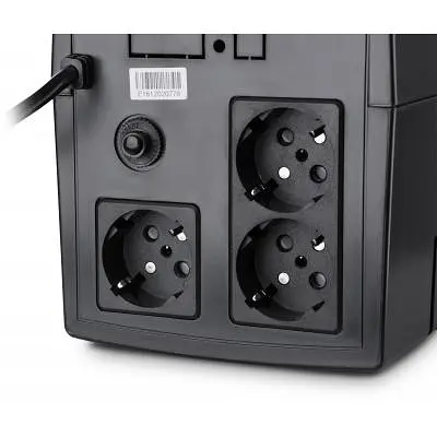 Пристрій безперебійного живлення Vinga LCD 1200VA plastic case (VPC-1200P) - фото 6