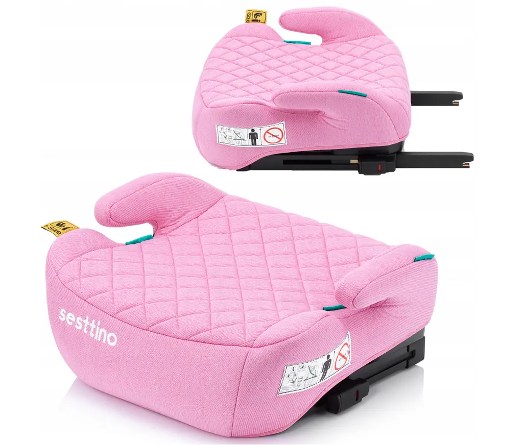 Автокресло бустер Sesttino Xbooster Pink Isofix - фото 3