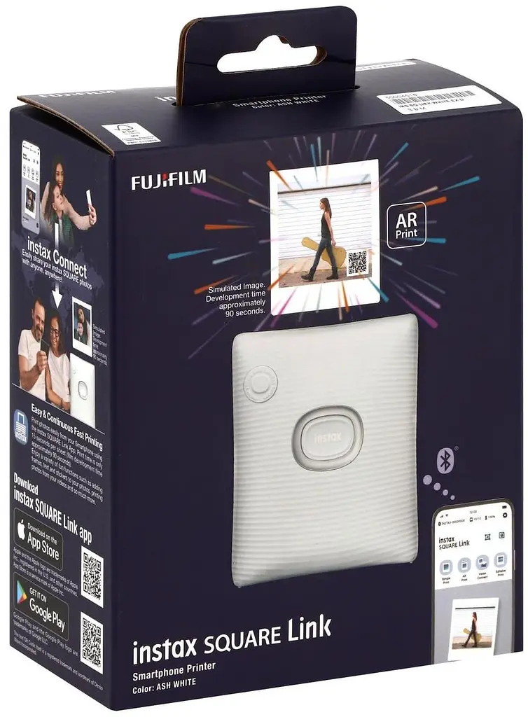 Фотопринтер Fujifilm Instax Square Link Ash White - фото 8