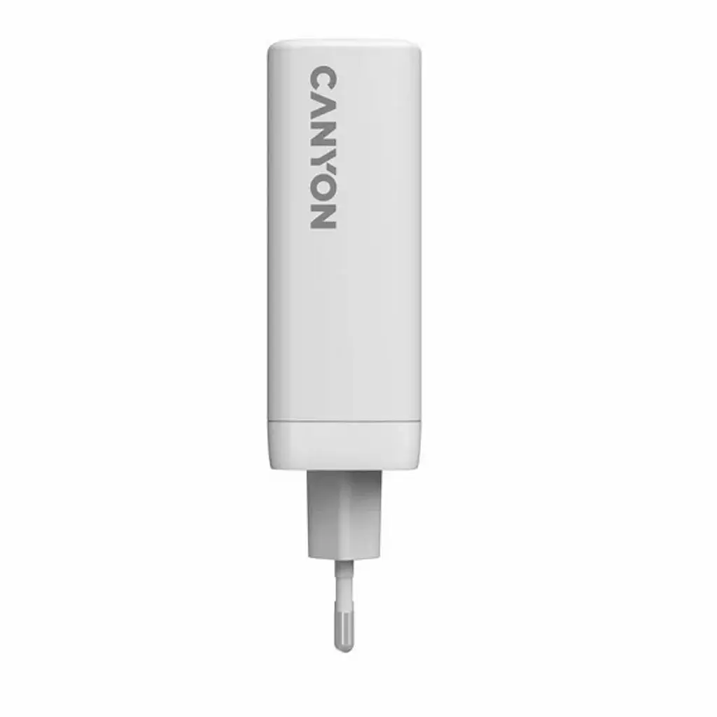 Зарядний пристрій Canyon CU140ACC GaN 150 Вт 3xPD 1xQC EU білий (CNS-CUW140ACC) - фото 4