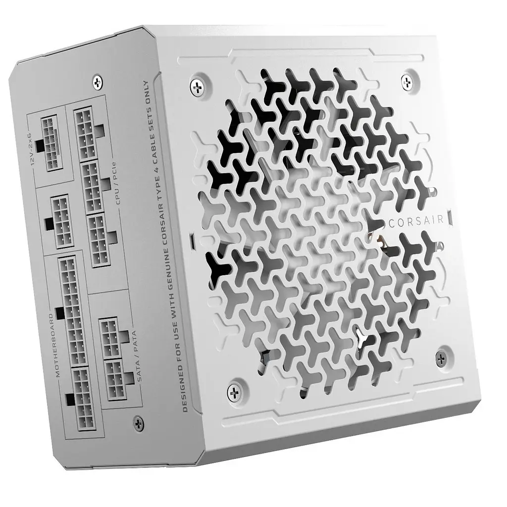 Блок живлення Corsair RM1000e ATX 3.1 1000W Білий (CP-9020294-EU) - фото 6