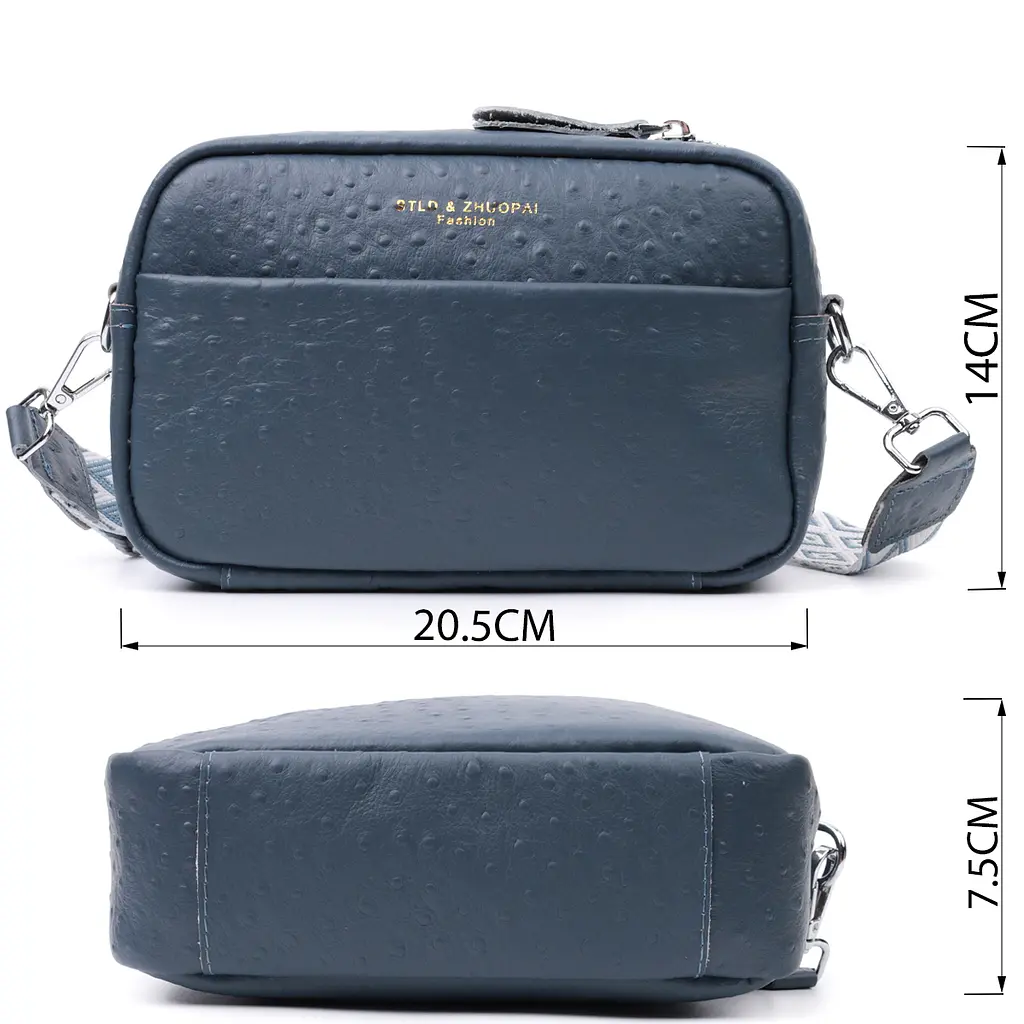 Жіноча шкіряна сумка Vintage 20,5х14х7,5 см 000301439 - фото 3