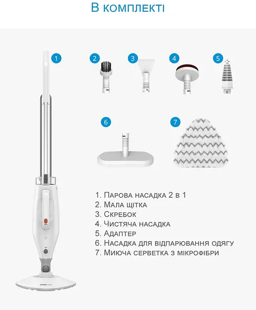 Парова швабра MIDEA MODSC2 - фото 4