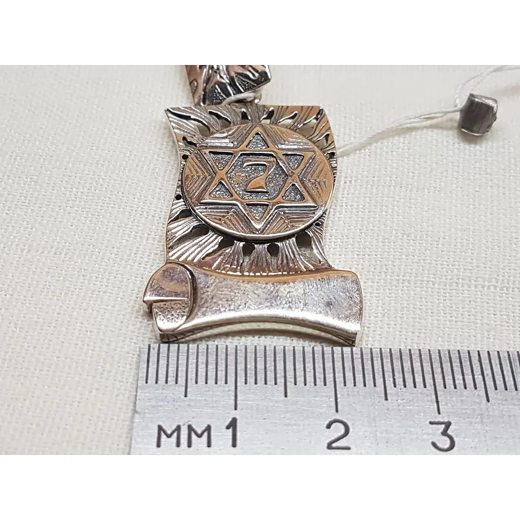 Срібна підвіска Брюс Печатку Соломона. 3110097 - фото 4