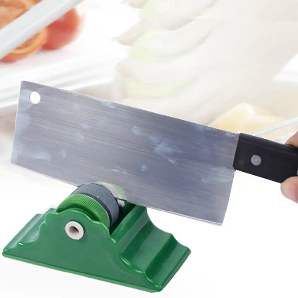 Точилка універсальна для ножів та ножиць кругла на підставці 12.5 см, Kitchen Master 84111 - фото 3
