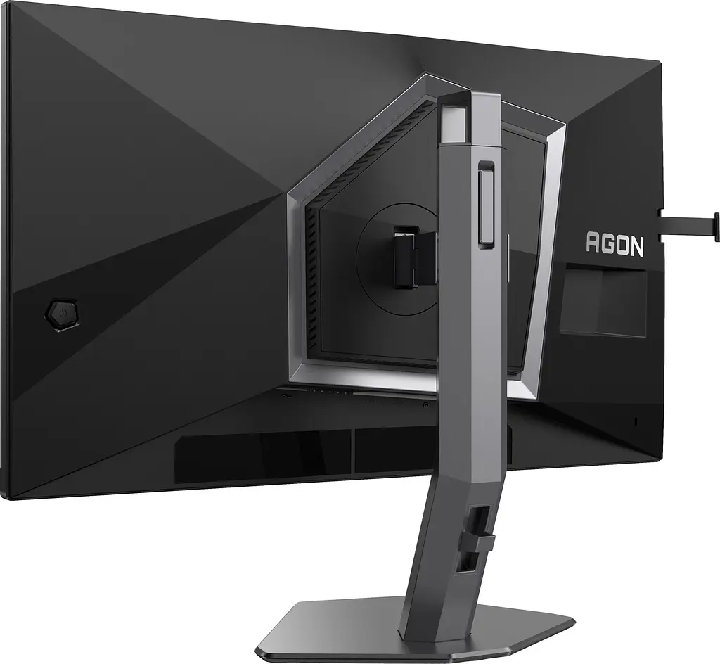 TFT 24.5" AOC AG256FS, Fast IPS, 390Гц, 2xHDMI, DP, USB-hub, HAS, Pivot, черный - фото 6