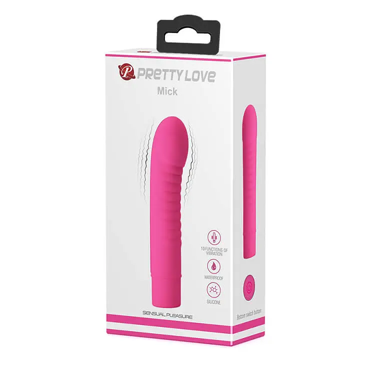 Стимулятор G-точки - Pretty Love Mick Vibrator Pink Baile BI-014693 91006 - фото 5