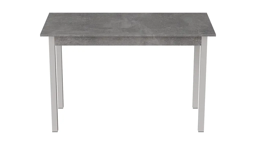 Стіл кухонний Ferrum-decor Маріо 75x120x80 Білий ДСП Бетон 16мм (FRD-105588) - фото 4