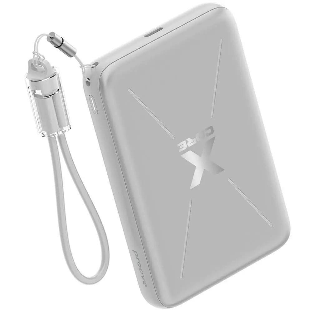 Павербанк Proove X-Core Silver 10 000 mAh / 22.5 Вт (PNXC22010006) - фото 5