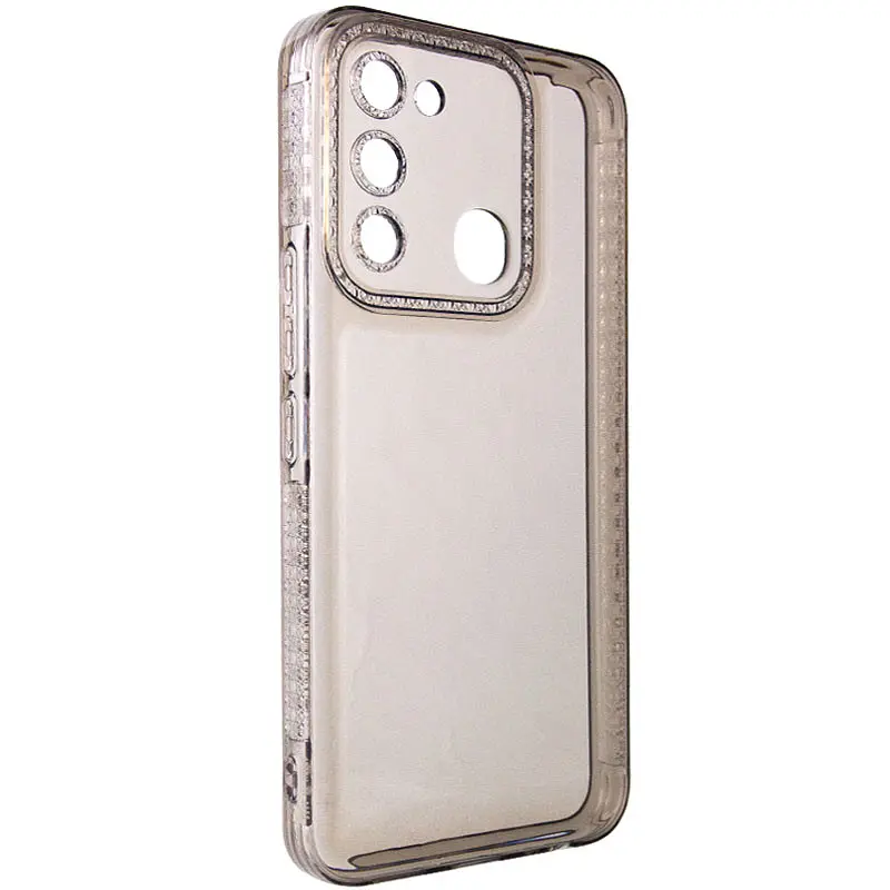 Чохол Epik TPU Starfall Clear для Tecno Spark 8C Сірий - фото 2