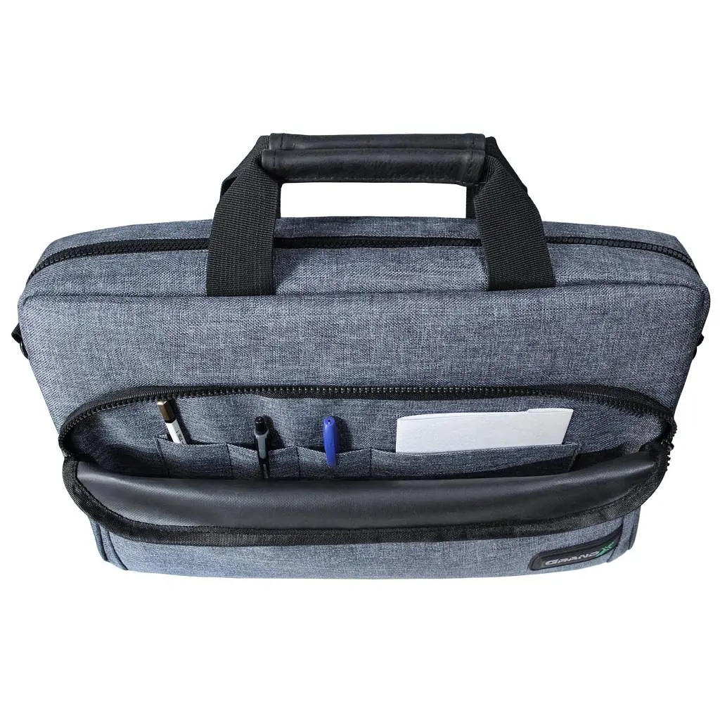 Сумка для ноутбука Grand-X 15.6'' SB-139 Grey (SB-139J) - фото 4