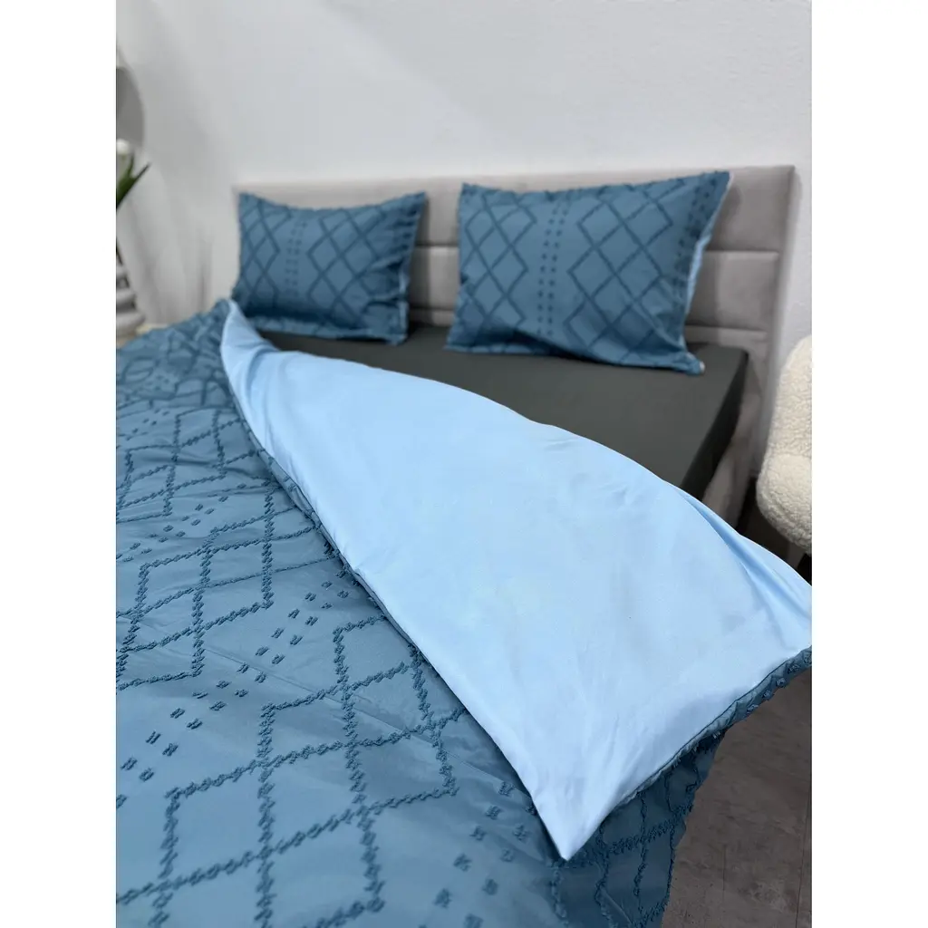 Комплект постельного белья Ecotton Green Полисатин двуспальный (24554) - фото 2