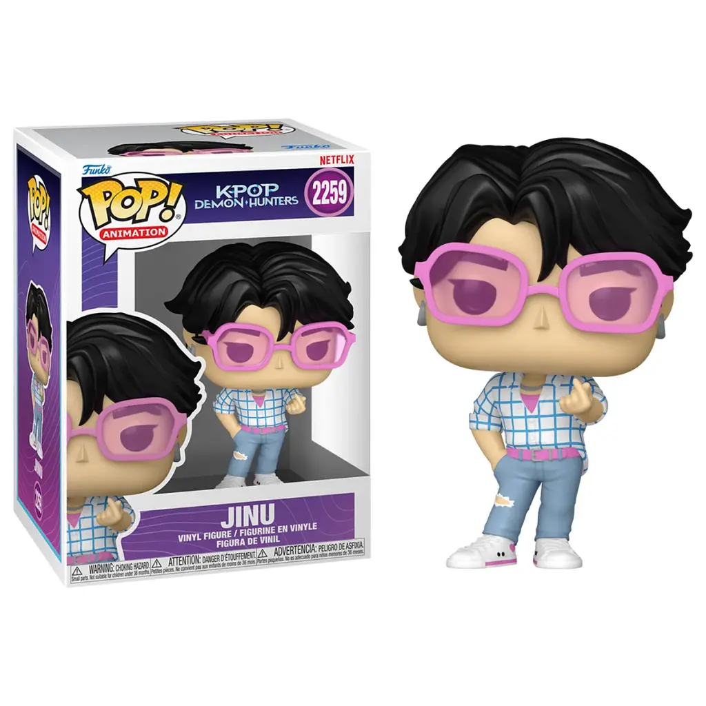 Ігрова фігурка Funko POP вінілова 9,6 см Кейпоп-мисливиці на демонів Джіну - фото 3
