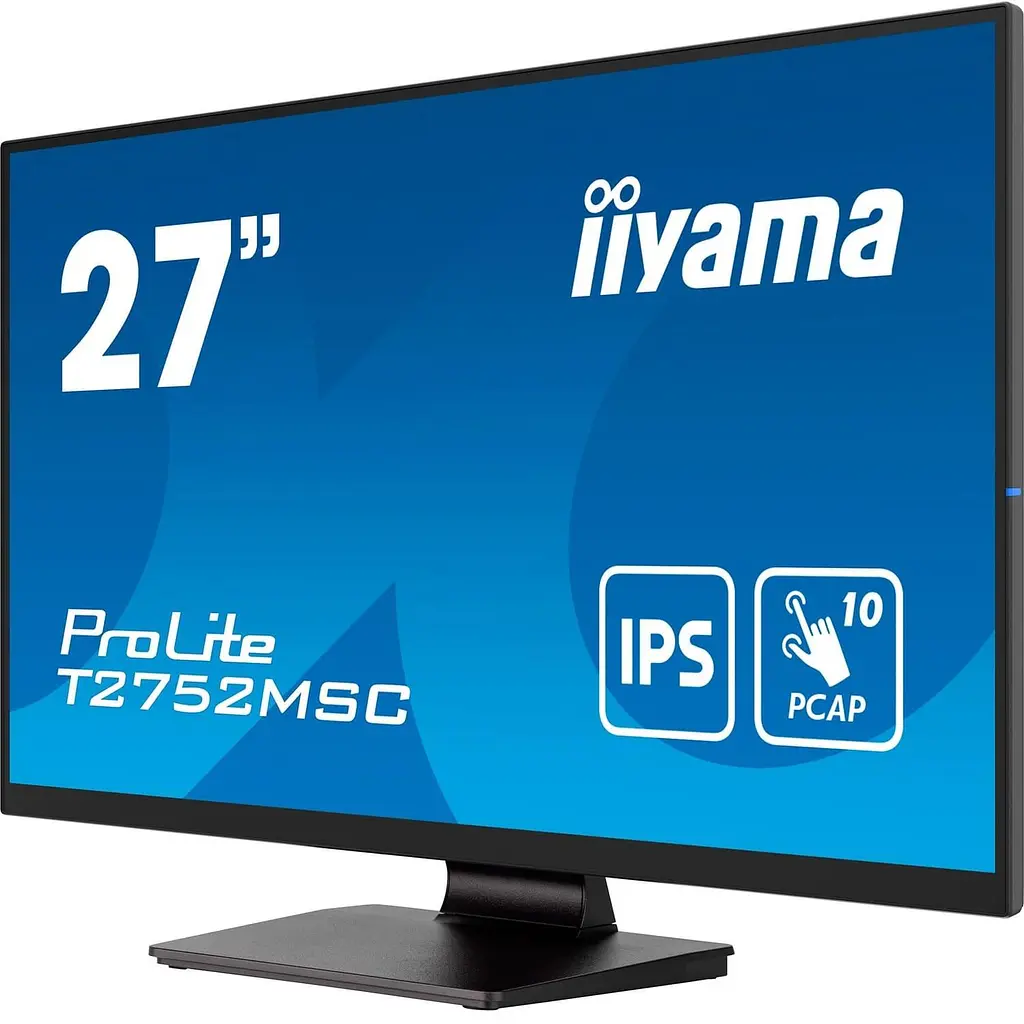 Монітор 27" Iiyama T2752MSC-B1 Touch FHD IPS 60Hz (T2752MSC-B1) - фото 2