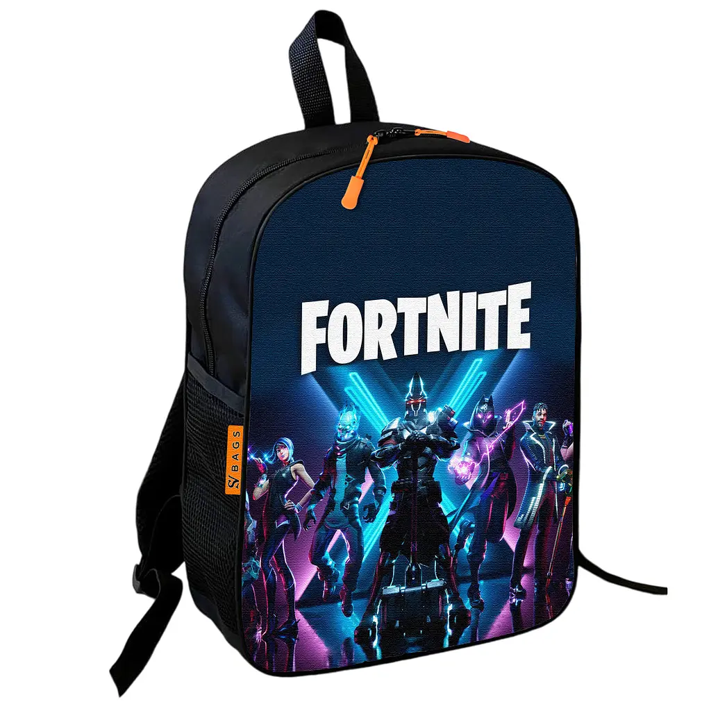 Набор детский Fortnite рюкзак 36х27см сумка-бананка, кружка с принтом для мальчика (01601) - фото 2