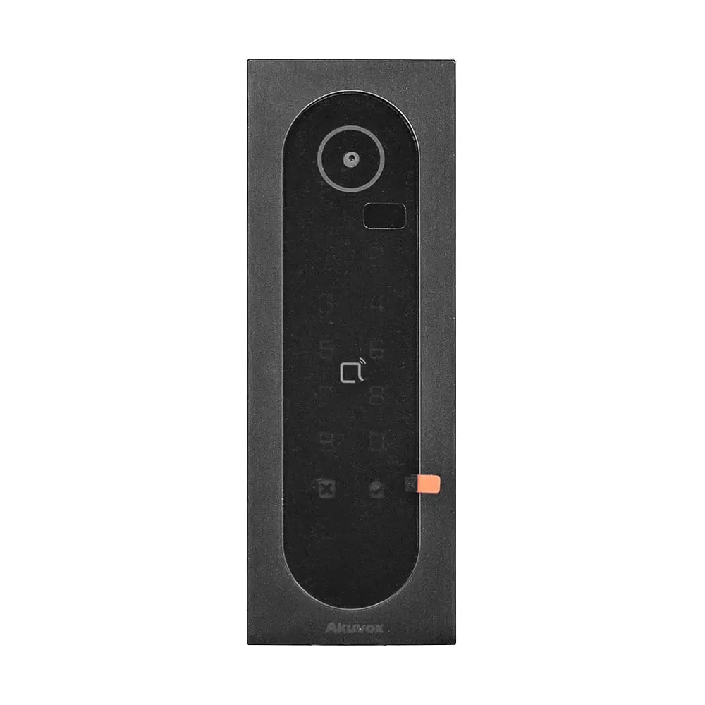 Термінал контролю доступу Akuvox A08S з клавіатурою та зчитувачем EM-Marine / Mifare / NFC / BLE / QR (87-00069) - фото 2