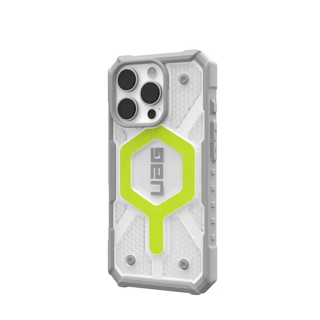 Чохол-накладка Urban Armor Gear Magsafe для Apple iPhone 16 Pro Pathfinder Active Neon (114464118181) - фото 3