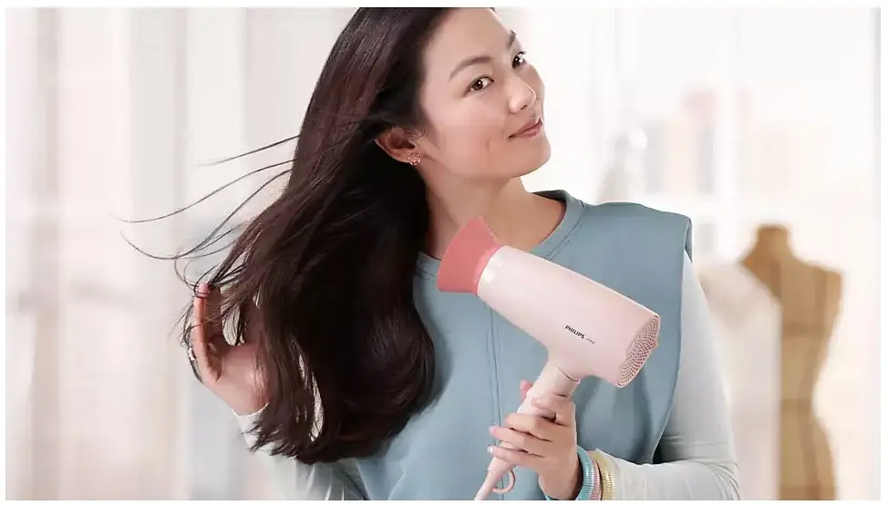 Фен для волос Philips 3000 Series, розовый (BHD342/10) - фото 4
