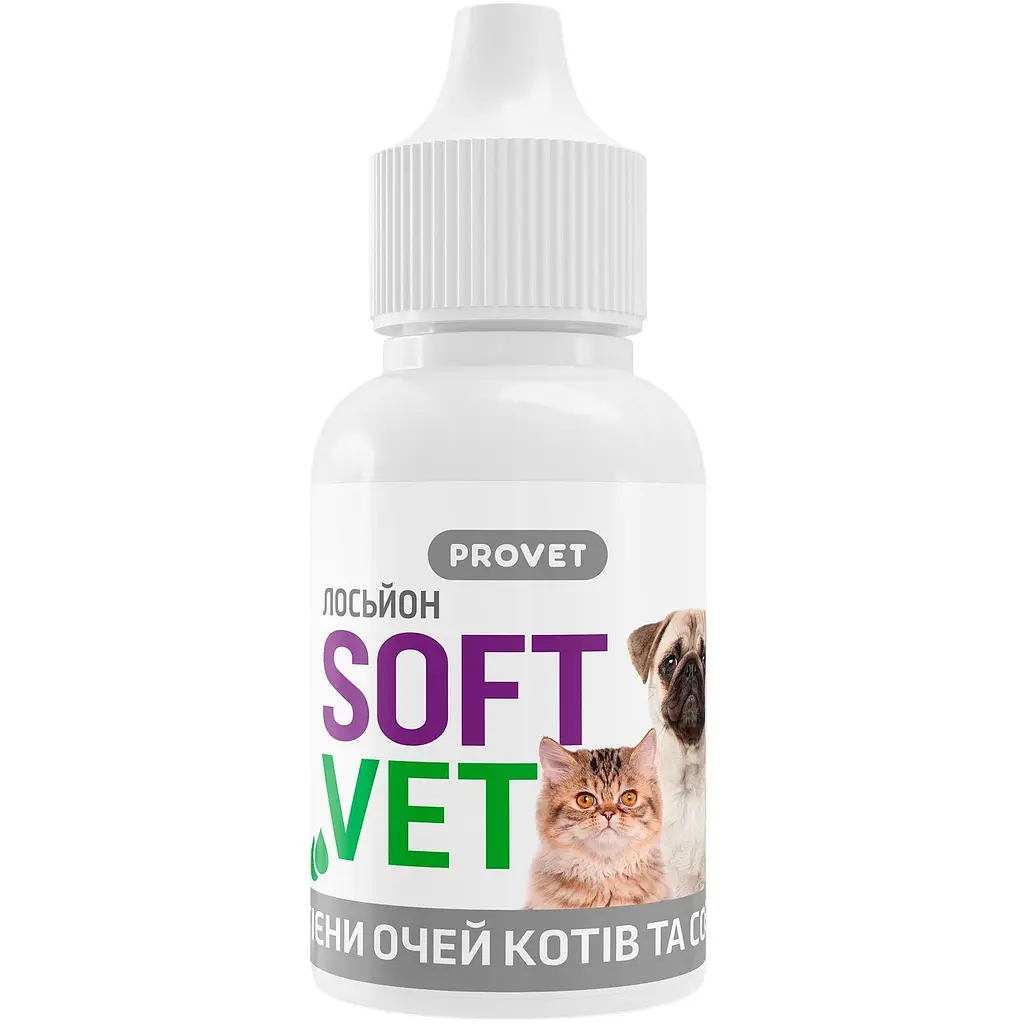 Лосьйон ProVET Softvet для гігієни очей котів і собак 15 мл - фото 3