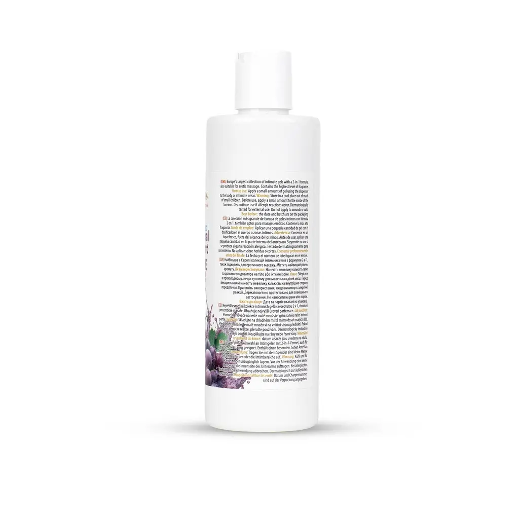 Лубрикант MyLove Aroma Series IntimMassage 2in1 Grape, 300 мл - фото 6