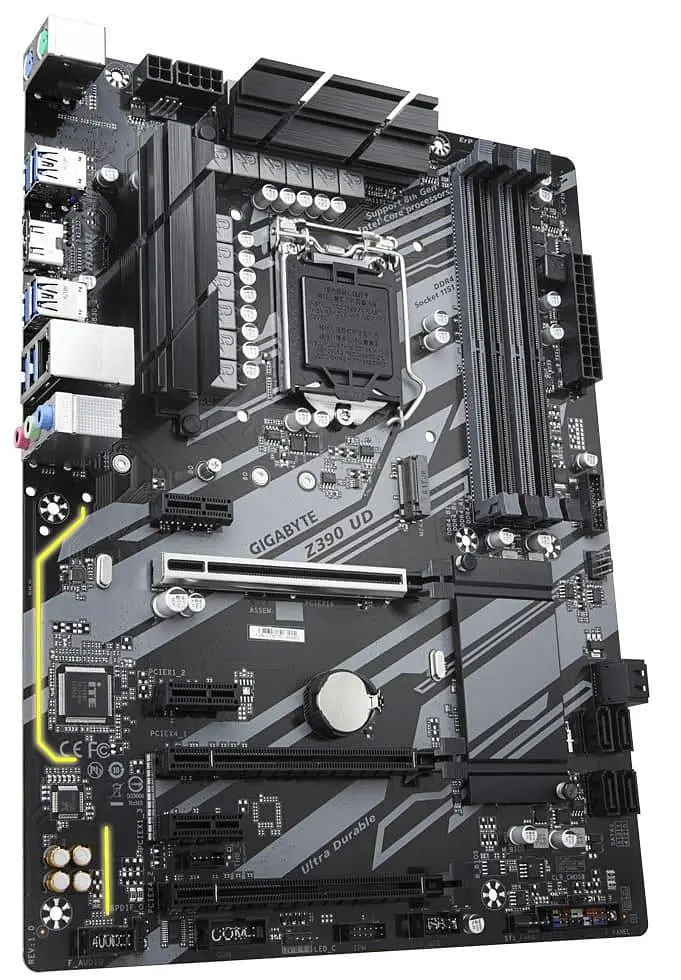 Материнская плата Gigabyte Z390 UD (Z390 UD) (Socket 1151 v2, Intel Z390, ATX) Б/у - фото 2