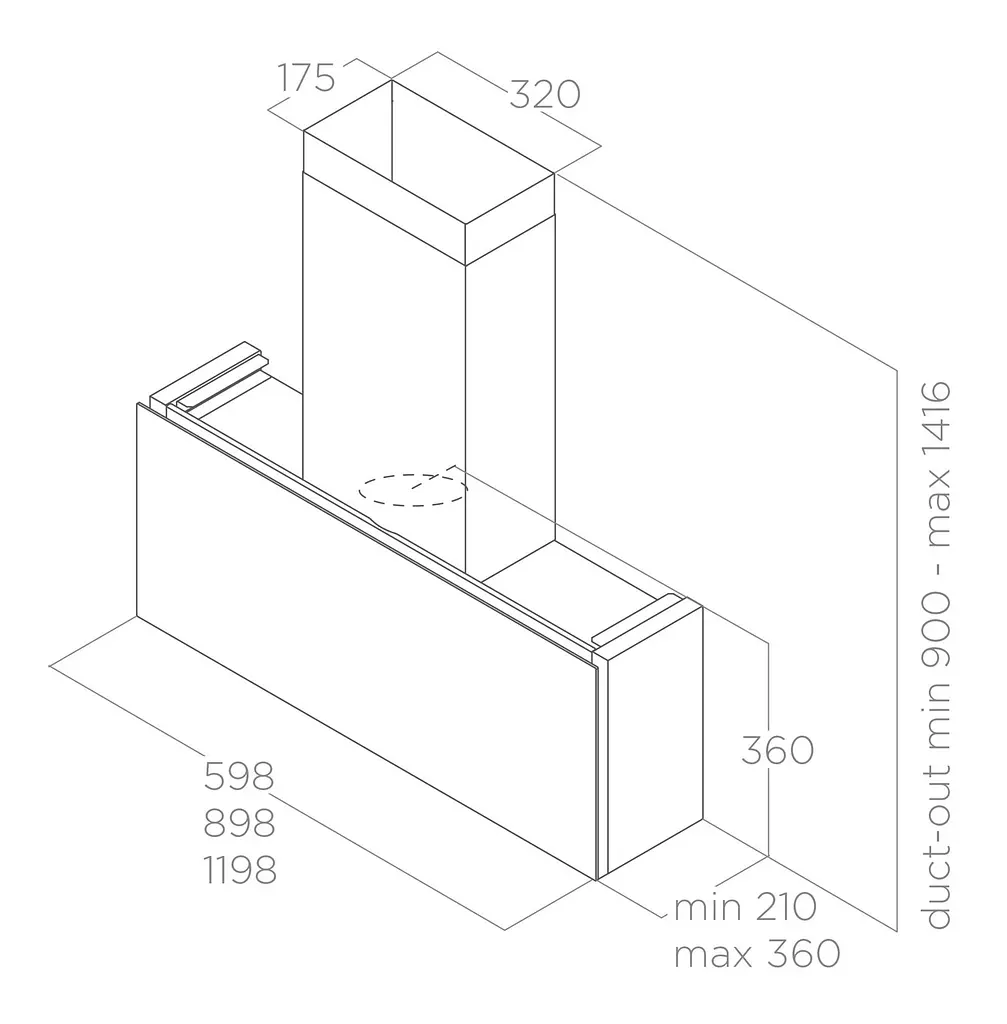 Витяжка Elica RULES @ BL/F/90 - фото 5