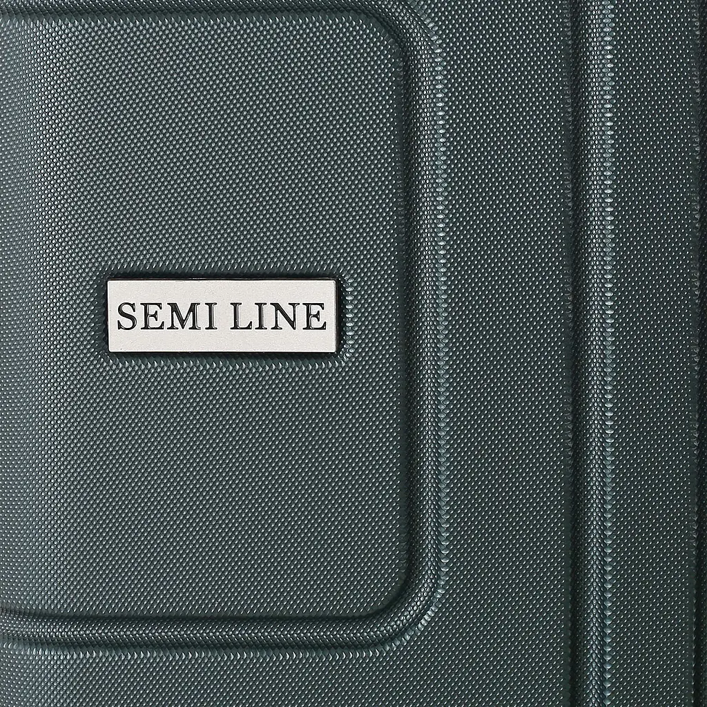 Валіза середня Semi Line 24 дюйми (M) дюйми (M) ABS-Plastic Petrol (T5761-3) - фото 9