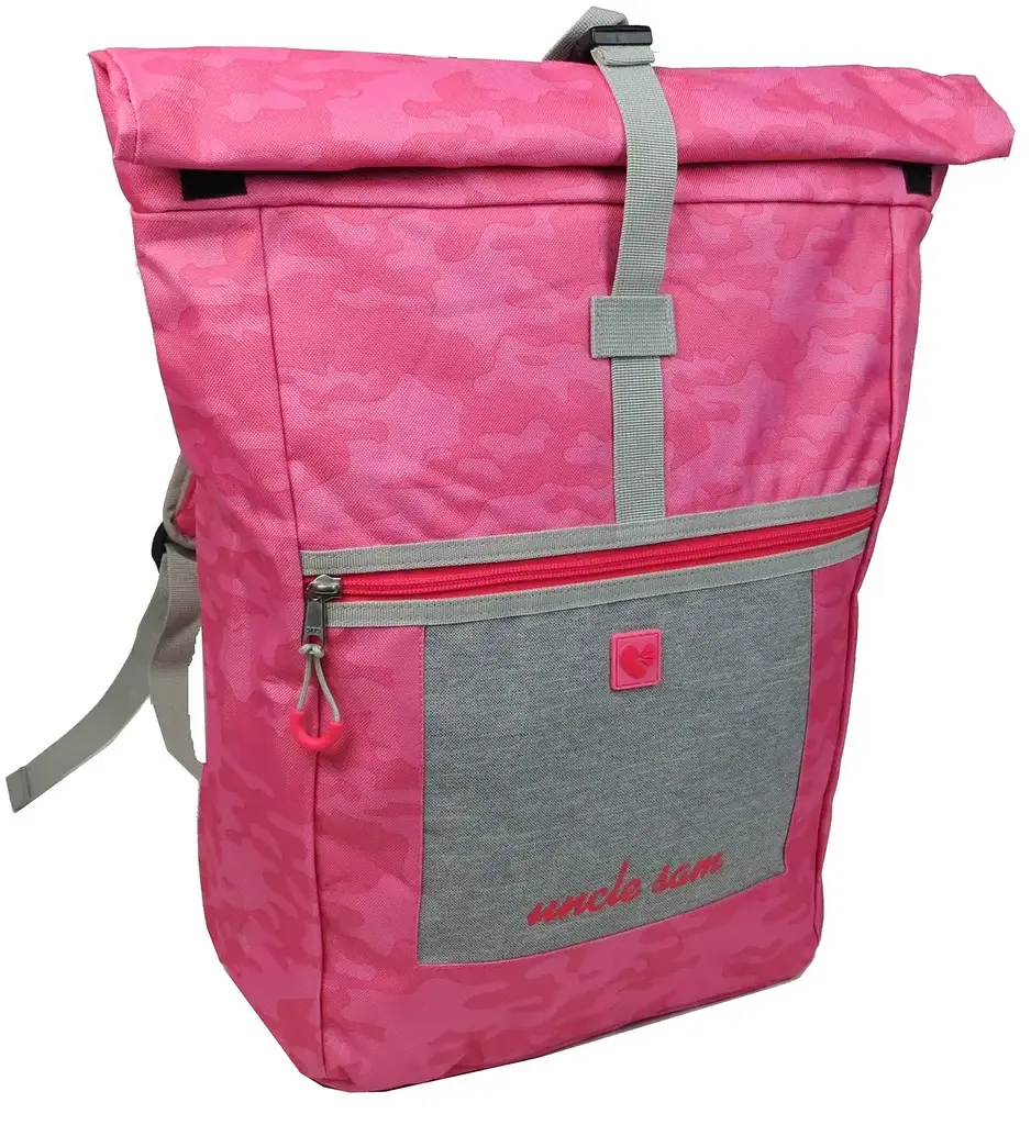 Рюкзак жіночий Rolltop Uncle IAN313561 22L Рожевий