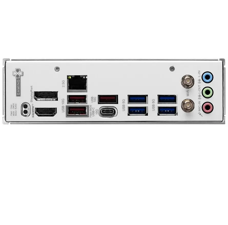 Материнская плата AM5 MSI B850M GAMING PLUS WIFI6E, B850, 4xDDR5, Int.Video (CPU), 4xSATA3, 2xM.2, 1xPCI-E 4.0 x16, 2xPCI-E 3.0 x1, ALC897, 8125D 2.5G, WiFi 6E, Bluetooth 5.3, 11xUSB 3.2 / 4xUSB 2.0, HDMI/DP, MicroATX - фото 4