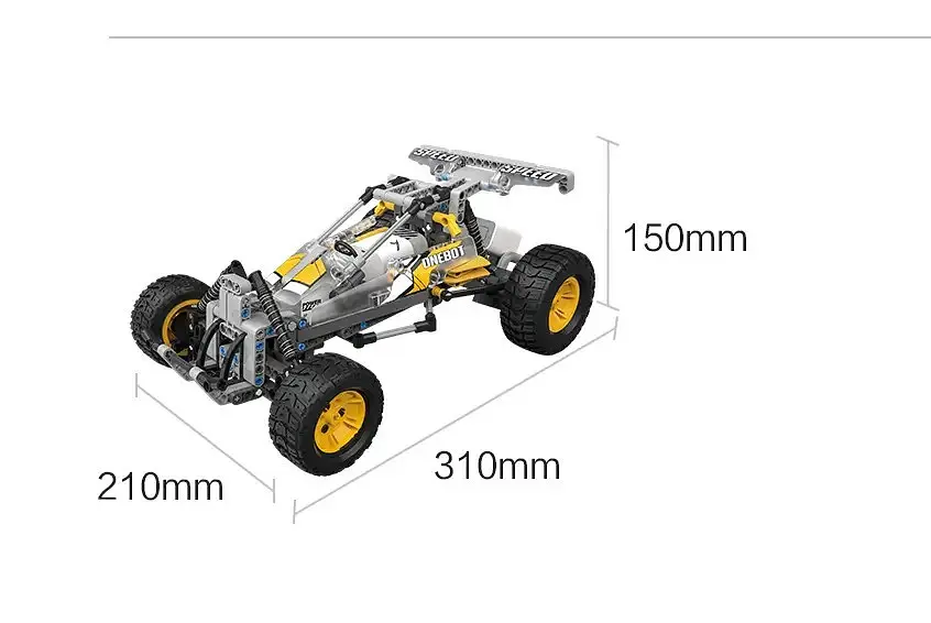 Конструктор XiaomiOnebot Desert Racing Car RC version - фото 2