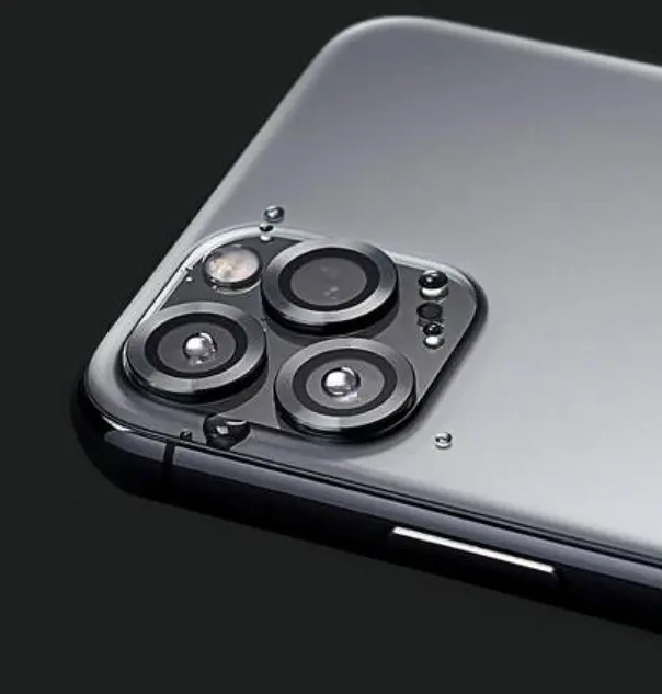Защитное стекло на камеру DK Lens Metal Ring Eagle Eye для Apple iPhone 11 Pro 015724 black - фото 3
